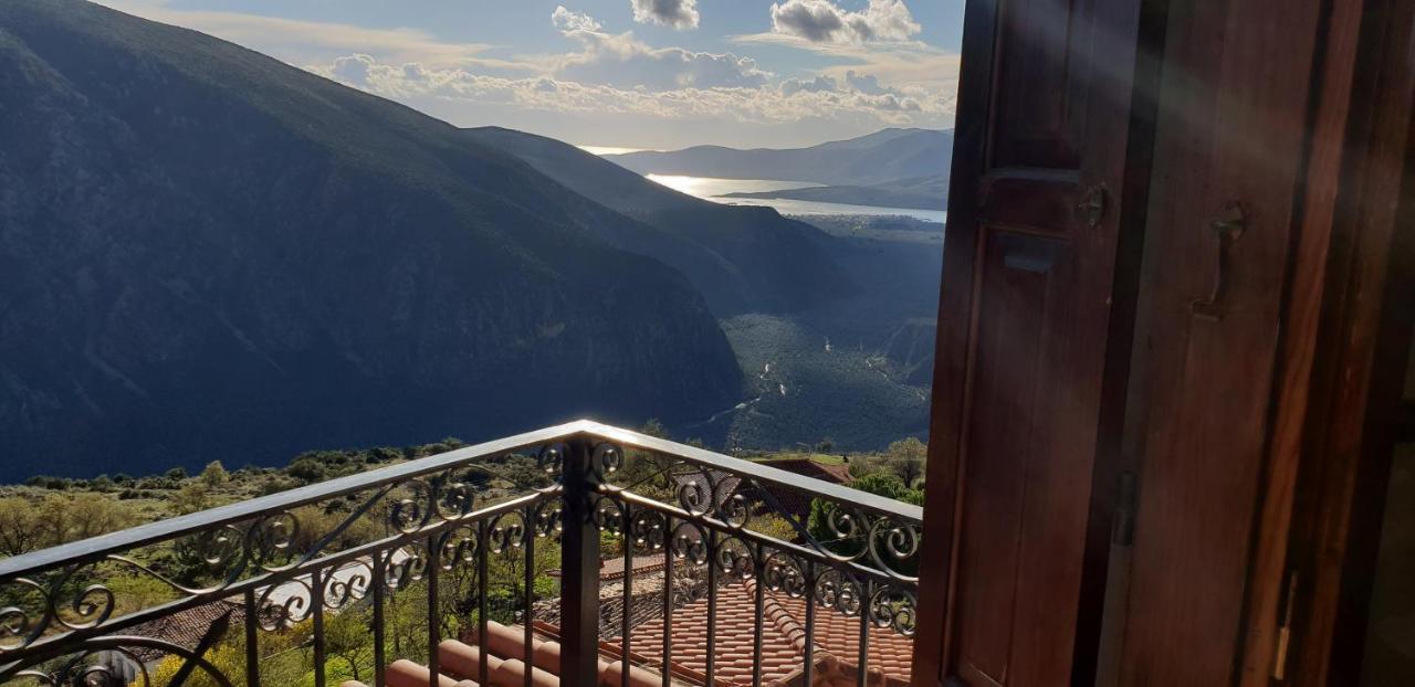 Apollo Hotel Delphi Exterior foto